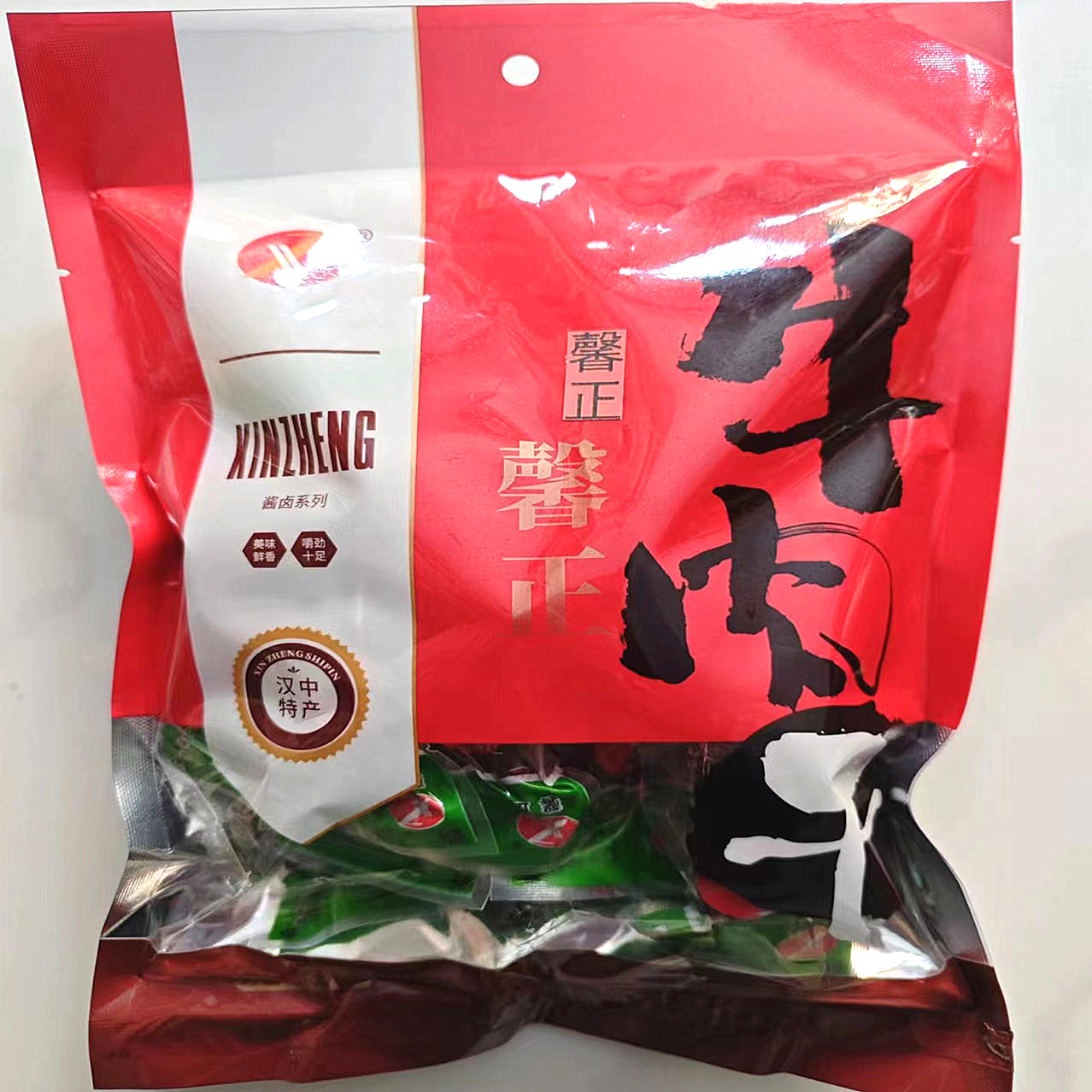 汉中牛肉干  西乡县馨正牌牛肉干350g 五香小条 袋中袋 开袋即食