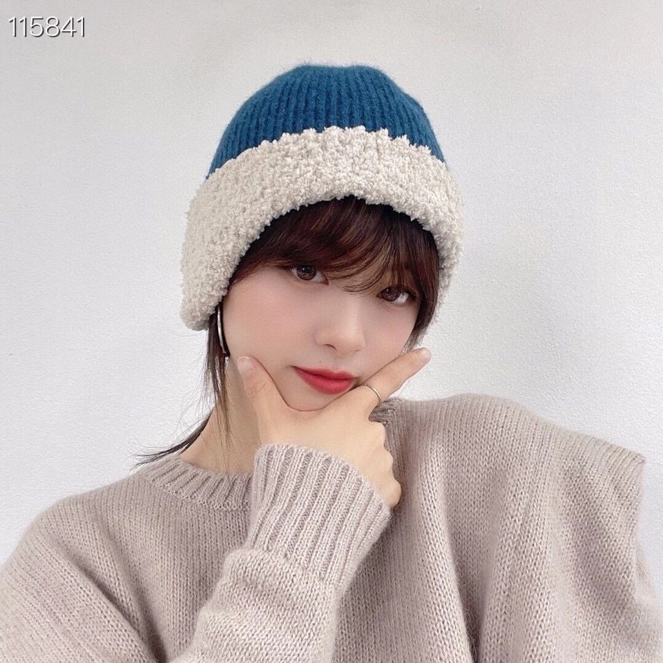 包邮韩国东大门代购M2022冬季新款简约仙女超可爱毛线护耳女帽子