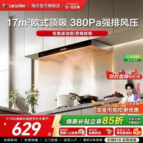 行业爆款IT1902欧式抽油烟机