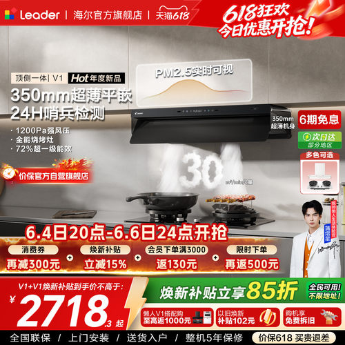 统帅懒人净烟机V1烟灶套装
