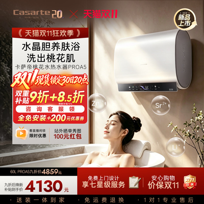 【新品】60升proa5水晶胆双3.3KW