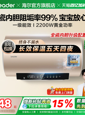 海尔出品统帅电热水器租房家用一级能效以旧换新60升镁棒免换LD5S