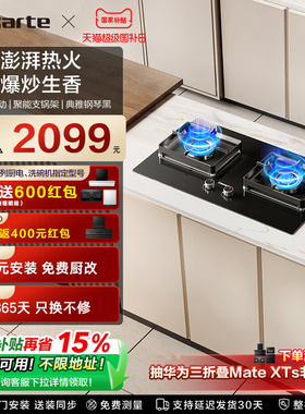 新品卡萨帝燃气灶揽光小炫风煤气灶炉家用厨房双灶台天然气灶CDZ3