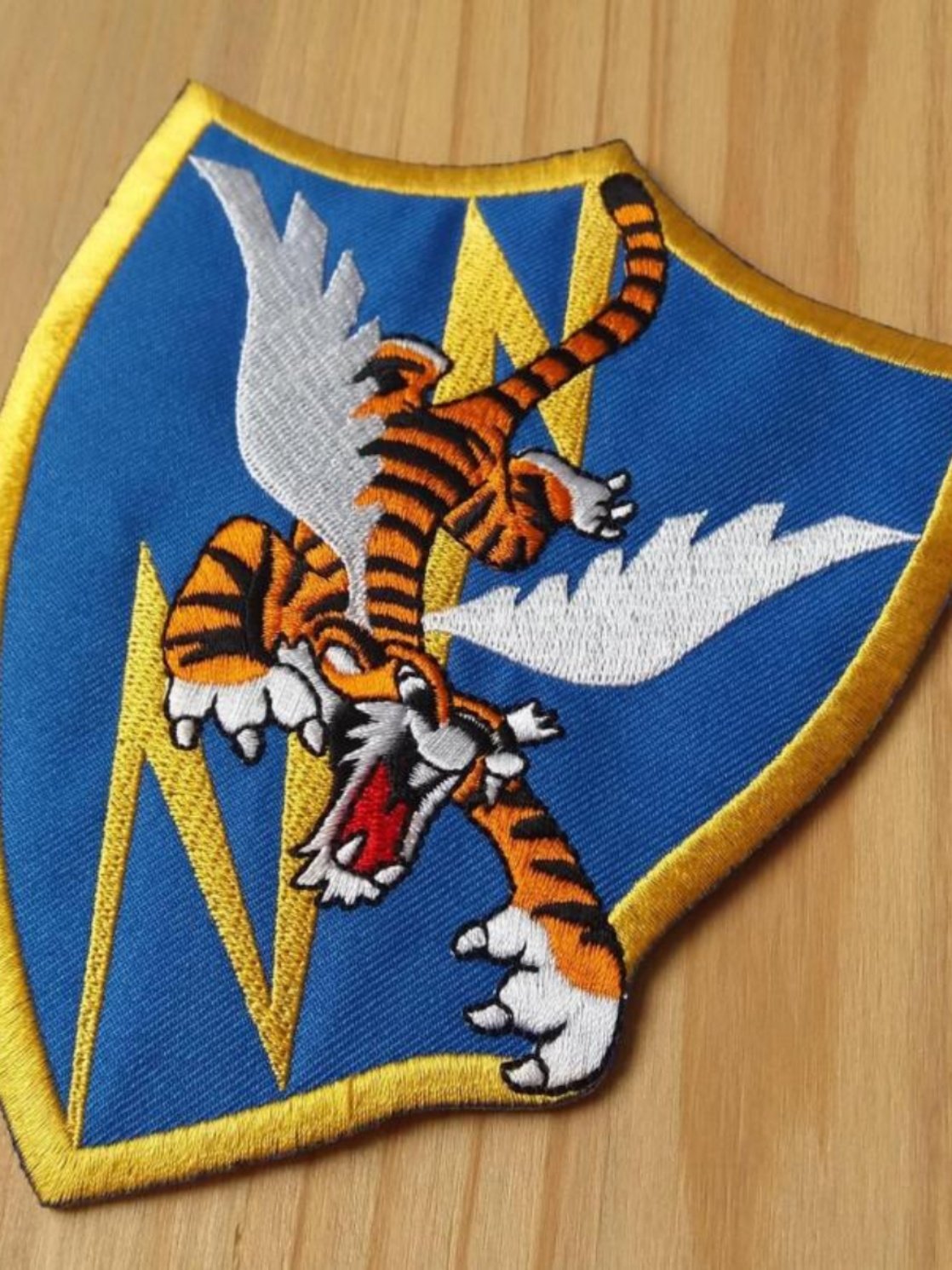 Globally produced Flying Tigers' Voluntary Embroidery Chapter of the World War II US Army Replica A1 A2 N1 B10 B3