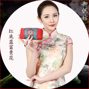 南京云锦化妆包苏绣刺绣钱包中国风民间特色传统手工艺出国送老外