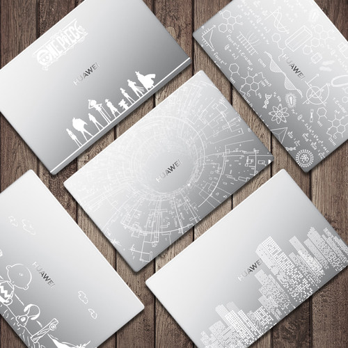 电脑贴纸华为Mate荣耀寸白图