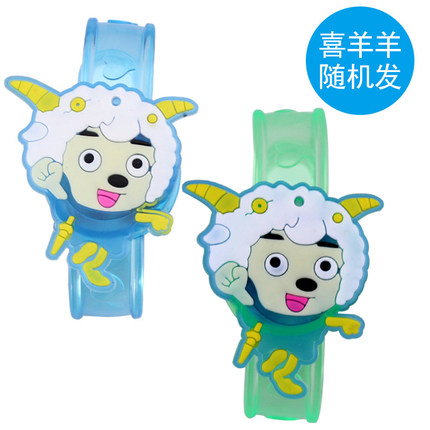 千奇坊 圣诞节儿童礼物男孩女生日创意夜光发光卡通手环新奇玩具