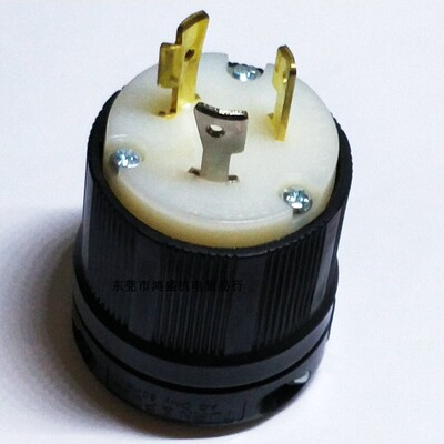 WJ-8325美规引挂插头台湾ul工业