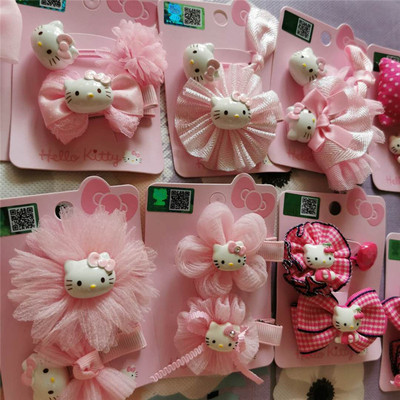 HELLOKITTY发饰小朋友套装手工