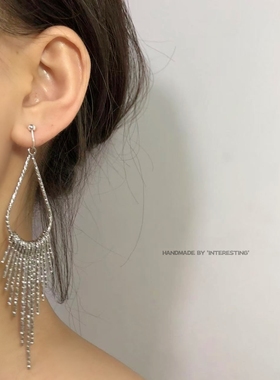 夸张欧美女时尚耳环无耳洞不疼冷淡风潮酷高冷大气无痛蚊香耳夹