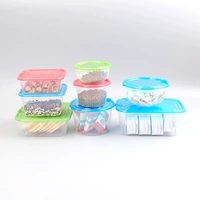Freissite Box Holrigrator Special Propparent Food Fresh Mowl Plastic Witch с крышками домашняя микроволновая печь круглый