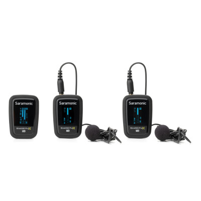 Blink 500 ProX B2 2-Person Wireless 2.4GHzClip-On Microphone