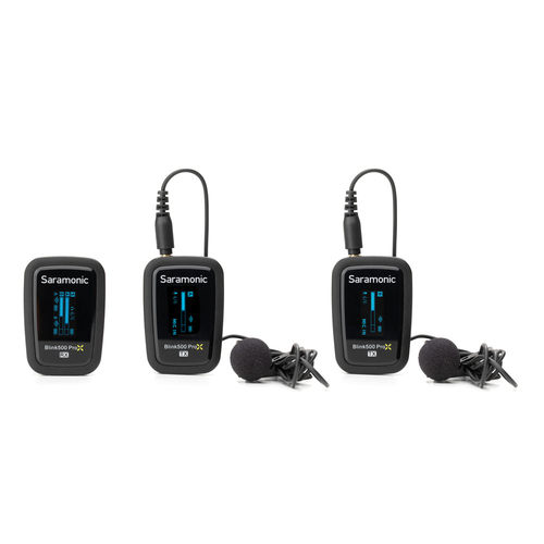 Blink 500 ProX B2 2-Person Wireless 2.4GHzClip-On Microphone