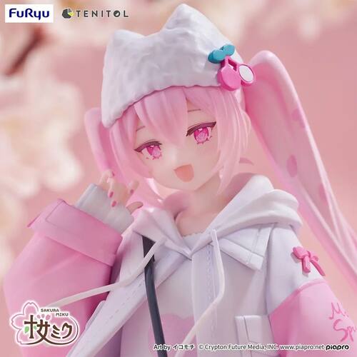 【正版现货】FuRyu TENITOL VOCALOID 樱未来Cool style 景品手办