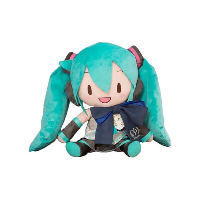 正版现货 世嘉SEGA VOCALOID 初音未来 蝴蝶结fufu 毛绒玩偶