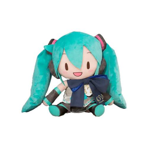 正版现货 世嘉SEGA VOCALOID 初音未来 蝴蝶结fufu 毛绒玩偶