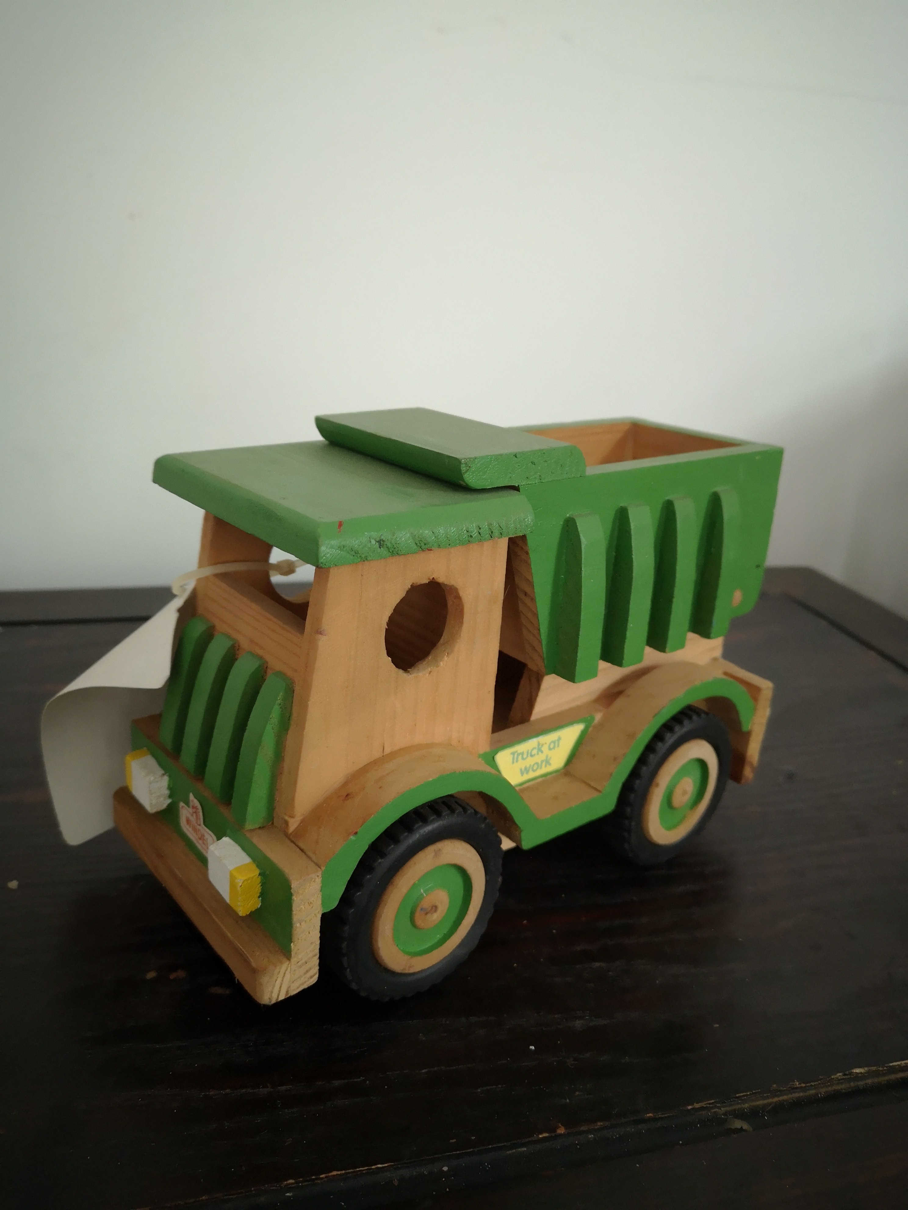 木质车模型老爷汽车儿童礼物木头车收藏古董车怀旧