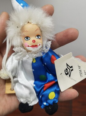 收藏样品中古玩具超级破旧斑驳破脏的古董娃娃 单个价 很小