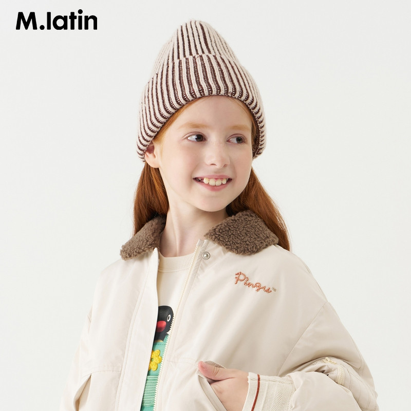 【商场同款】马拉丁儿童帽子25冬季新款男大童复古保暖毛线帽,童装/婴儿装/亲子装,帽子,淘宝优惠券,粉丝福利购,淘宝优惠卷