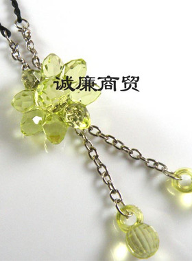 琉璃饰品 浅绿色太阳花 jyg93480075