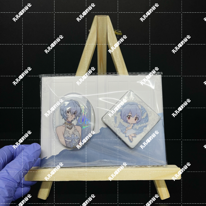 PrismLandEVA反光吧唧浮雕徽章