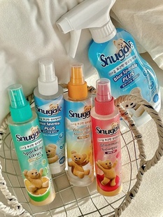 一枝南南推荐 韩国snuggle小熊香氛喷雾衣服清新去味皂香增香持久