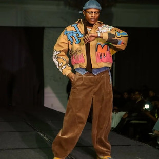 2025 Fashion Anime Printed Jacket Casual Loose Coat