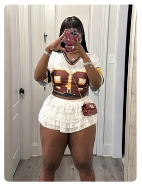 Classic digital jersey casual trend baseball t-shirt女款