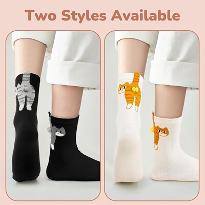 Animal Paw Socks - 3D Cat,Chicken Feet Socks Elephant Gift