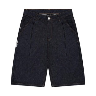Fun Embroidery  Denim Shorts Y2K Gothic Men Woman Versatile