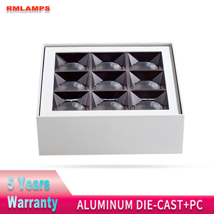 LED明装 10VDALI调光高显色商场超市博物馆画廊30W40W 筒灯可控硅0