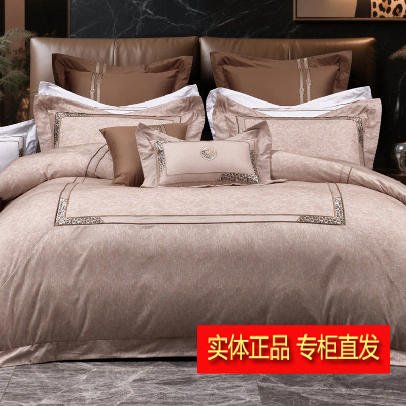 多喜爱纯棉磨毛四件套25新品秋冬保暖套件专柜同款野望霓踪魅影金