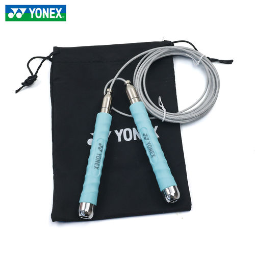 正品YONEX尤尼克斯钢丝竞速跳绳