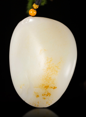 把件钟馗天然籽料新疆和田玉