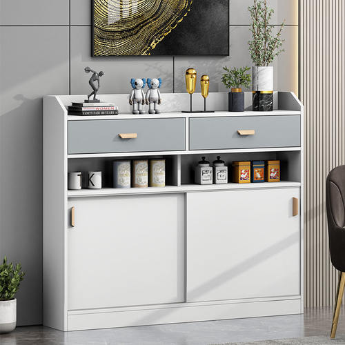 25cm超薄推拉门餐边柜客厅厨房