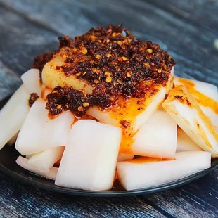 包邮2斤装 酸萝卜纯酸酸甜味湖南泡菜芷江辰溪酸萝卜爽脆送油辣椒