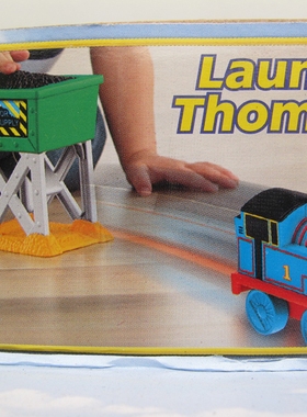 外贸玩具益智卡通小火车 coal hopper launcher 煤斗发射器火车头