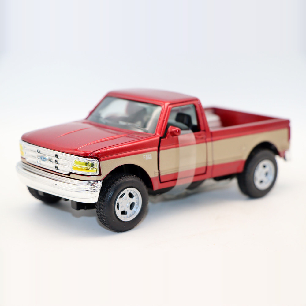 Newray 宝柏玩具车1 32合金仿真车1995 Ford F-150皮卡运输车模型