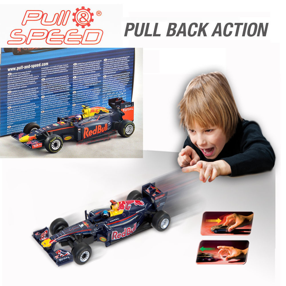 外贸zb玩具1/43 F1赛车 回力塑料玩具车模型 精美儿童礼品