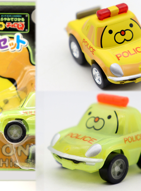 外贸Tomy Q版玩具车 Choro Q Mini 警车TAXI的士小卡车货车回力车