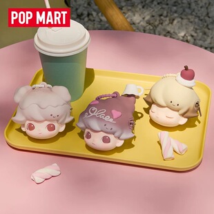 POPMART泡泡玛特DIMOO心动特调系列盲盒耳机包硅胶挂件周边送礼物