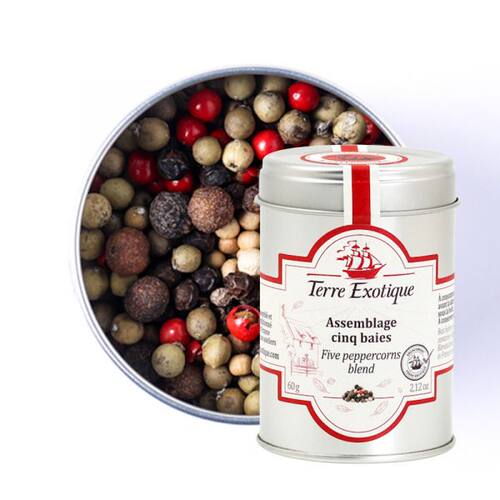 【欧厨】 terre exotique assemblage cinq baies五种胡椒混合60g