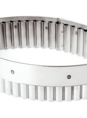 【欧厨】㊣matfer法国不锈钢苹果派椭圆不规则形切割器切面器16cm