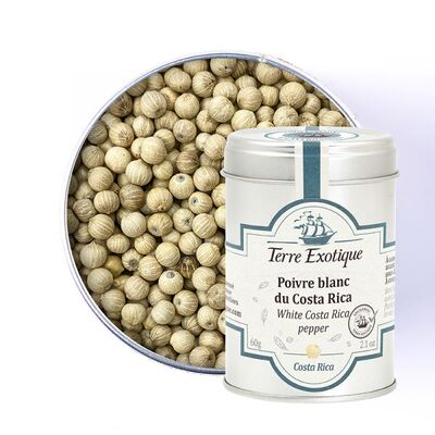 【欧厨】 terre exotique poivre blanc de costa rica白胡椒 60g