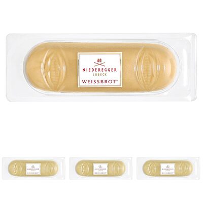 【欧厨】niederegger marzipan Weißbrot吕贝克杏仁糖125g