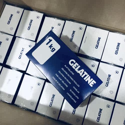 【欧厨】GELATINE德国金级明胶片吉利丁片婴儿奶酪棒蓝带用louis