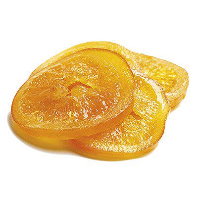 【欧厨】西班牙原装糖渍橙皮条蜜饯橙子片柳橙片1.5kg