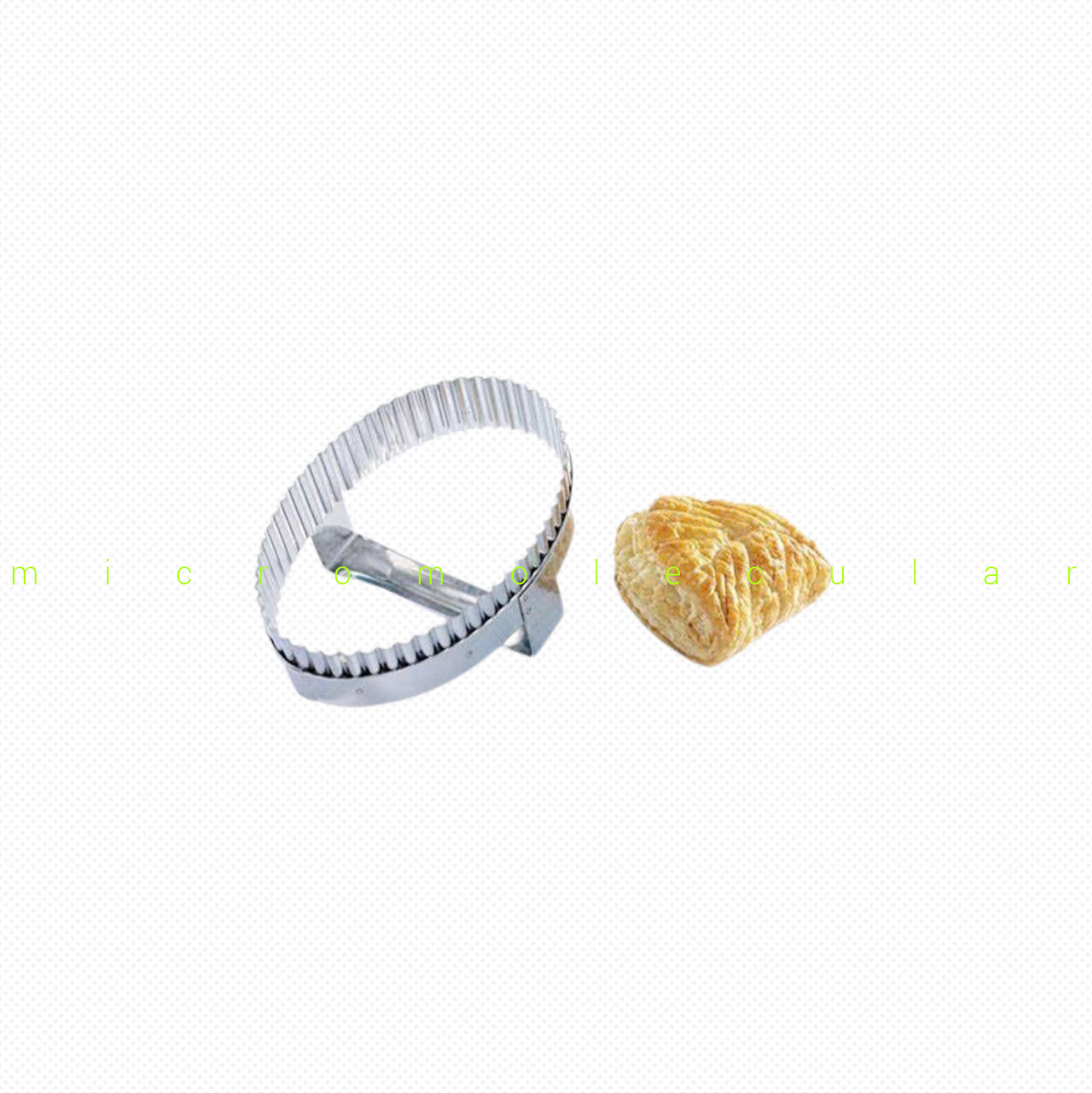 【欧厨】matfer法国苹果派波浪派皮千层苹果修颂切模具蓝带用17CM