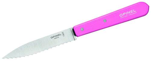 【欧厨】㊣opinel法国进口不锈钢锯齿木柄小水果刀7.6cm甜品刀