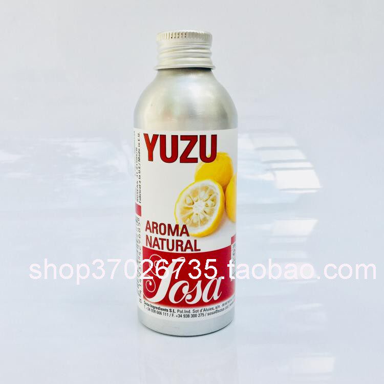 【欧厨】SOSA西班牙进口索萨天然柚子香精YUZU西餐甜品用50G